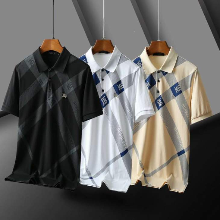 Picture of Burberry Polo Shirts Short _SKUBurberryM-3XL12yr4029291